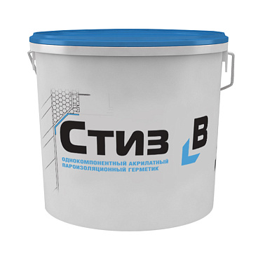 Герметик акриловый пароизоляционный внутренний Стиз B белый 7 кг