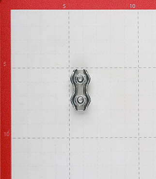 Зажим троса duplex d2 мм (2 шт.)