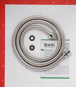 Шланг для душа Iddis 1500 мм металл хром (A5021115)