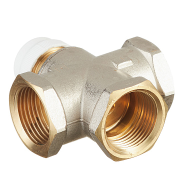 Клапан смесительный Valtec 3-х ходовой 1 ВР(г) с боковым смешением с регулируемым байпасом KVs 2,7 (VT.MR03.N.0603)