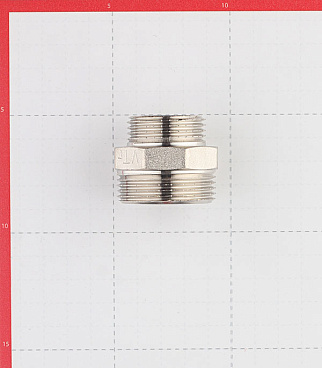 Ниппель переходной Valtec 1 1/4 НР(ш) х 1 НР(ш) латунный (VTr.580.N.0706)