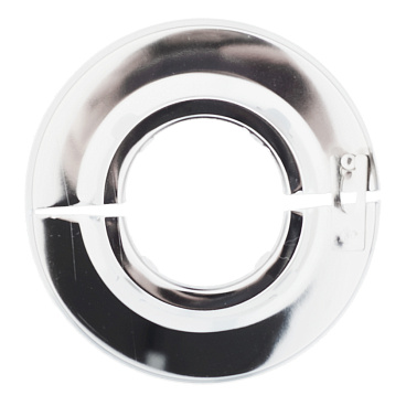 Отражатель декоративный разъемный для полотенцесушителя 1" d73 мм хром