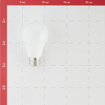 Лампа светодиодная E27 2700К 9 Вт 230 В груша А60 матовая