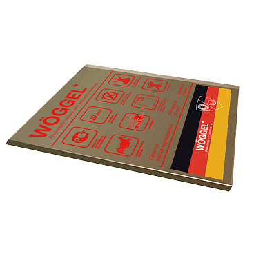 Поликарбонат монолитный Woggel 4 мм 1,5х2,05 м серая бронза