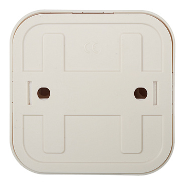 Выключатель Svet одноклавишный накладной бежевый с подсветкой (SV1001-0002)