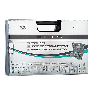 Набор инструментов универсальный Stels (14118) (94 шт.)