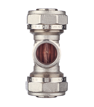 Тройник VALTEC (VTm.333.N.320632) 32 обж(ц) х 1 НР(ш) х 32 обж(ц)