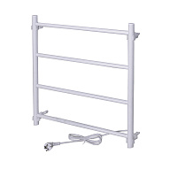 Полотенцесушитель электрический Тера Электра 600х525 мм 60 Вт правый белый