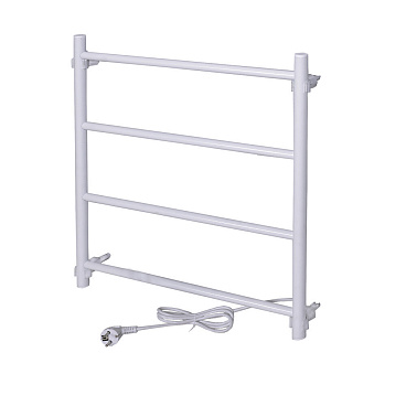 Полотенцесушитель электрический Тера Электра 600х525 мм 60 Вт правый белый