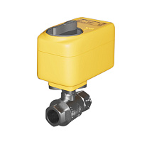 Кран шаровой с электроприводом латунный Neptun Bugatti Pro 1/2 ВР(г) х 1/2 ВР(г) мини прямой 220 В (NEPBugPro220-12)