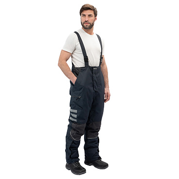 Полукомбинезон рабочий утепленный Delta Plus Iceberg (ICEBEBMXX) 56-58 рост 188-196 см цвет синий