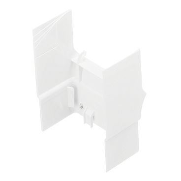 Угол внутренний изменяемый для кабель-канала DKC 80х40 мм белый (01724)
