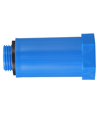 Заглушка полипропиленовая Valtec 1/2 НР(ш) красная/синяя (2 шт.) (VTp.792.M.04)