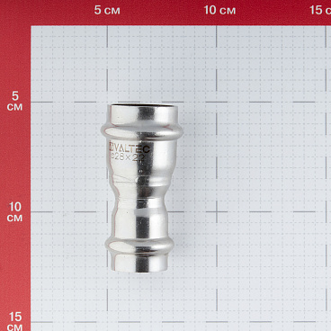 Муфта VALTEC (VTi.903.I.002822) 28 х 22 мм нержавеющая сталь