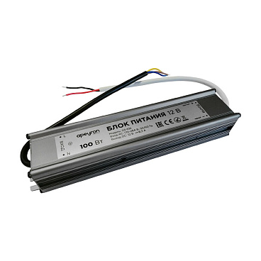 Блок питания для светодиодной ленты Standart Apeyron 220/12 В 100 Вт IP67 (03-106)