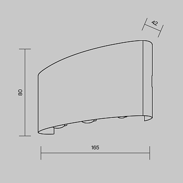 Архитектурная подсветка Outdoor O417WL-L6W3K