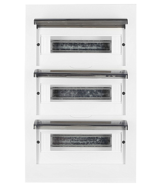 Щит распределительный встраиваемый EKF PROxima ЩРВ-П-36 пластиковый IP41 482х300х100 мм 36 модулей