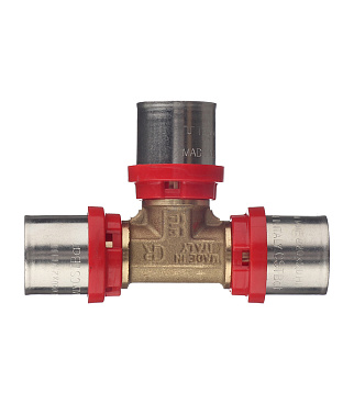 Тройник Tiemme 20(пресс) х 20(пресс) х 20(пресс)