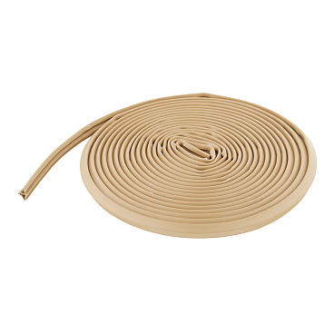 Уплотнитель для деревянных окон на наплав створки 5,5 м бежевый