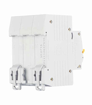 Автоматический выключатель модульный IEK Karat ВА 47-29 3P 16А тип C 4,5 кА 400 В (MVA20-3-016-C)