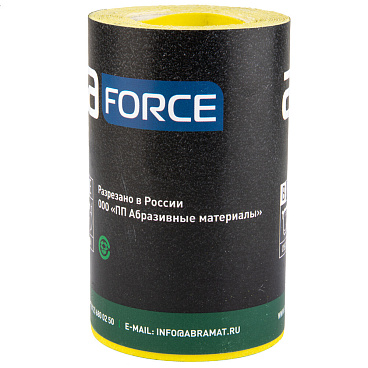 Наждачная бумага Abraforce 115 мм 5 м P180 желтая