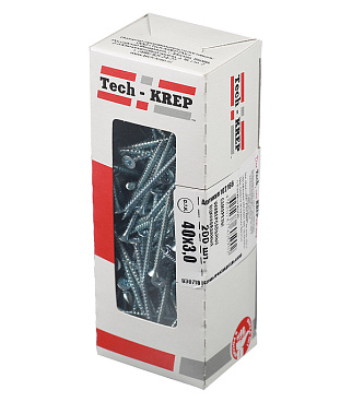 Саморезы универсальные 40x3,0 мм оцинкованные (200 шт.)