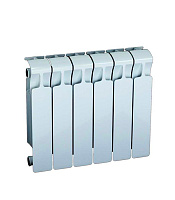 Радиатор биметаллический Rifar Monolit 350 мм 6 секций 3/4 боковое подключение белый