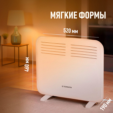 Конвектор электрический Termatik EC-1001D электронный термостат 1000 Вт