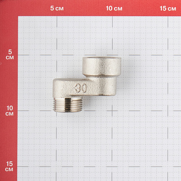 Эксцентрик Valtec 3/4 ВР(г) х 3/4 НР(ш) х 30 мм латунный (VTr.094.N.05030)