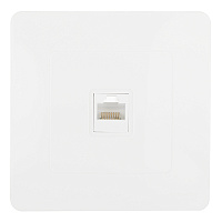 Розетка компьютерная Systeme Electric Blanca встраиваемая молочная RJ45 (BLNIS045002)