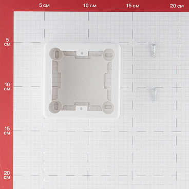 Коробка для открытой установки терморегуляторов