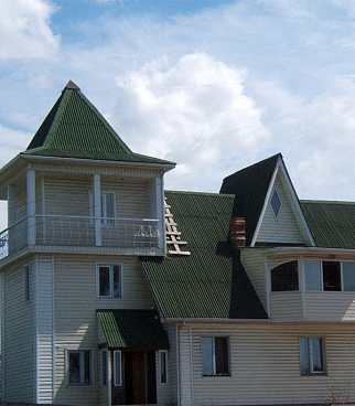 Конек Ондулин зеленый 1 м