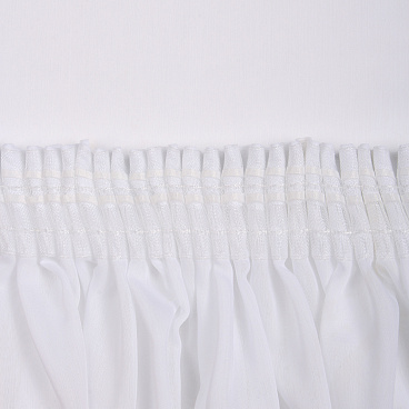 Тюль батист белый 150х270 см Mona Liza (МЛ718/01/Е150)