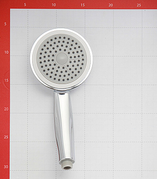 Лейка для душа Union d110 мм 1 режим без шланга пластик хром (MW013)