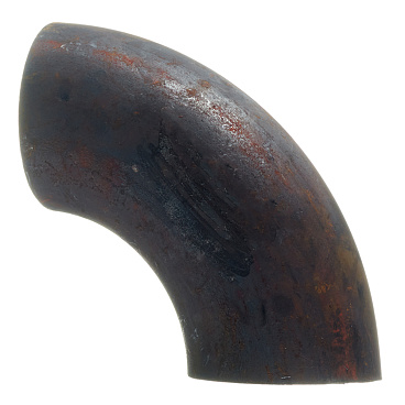 Отвод крутоизогнутый под сварку DN76 бесшовный кованый черная сталь