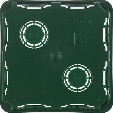 Коробка распределительная для бетона 100x100х48 мм IP30 Systeme Electric (IMT351221)