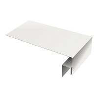 J-фаска металлическая Grand Line сигнально-белая RAL 9003 2 м