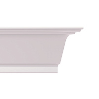 Плинтус потолочный из пенополистирола 67х40х2000 мм под натяжной потолок Солид С 34/67