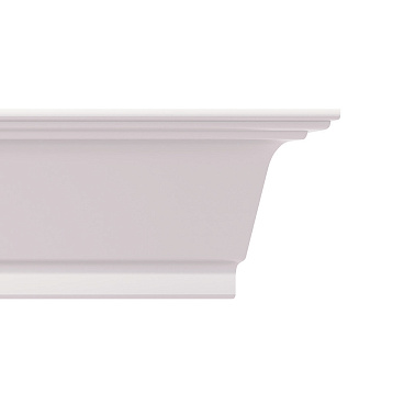 Плинтус потолочный из пенополистирола 67х40х2000 мм под натяжной потолок Солид С 34/67