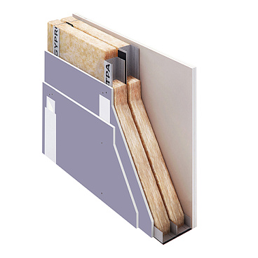 Гипсокартон Vetonit (Gyproc) Мультикомфорт 2500х1200х12,5 мм звукоизоляционный влаго-огнестойкий высокопрочный