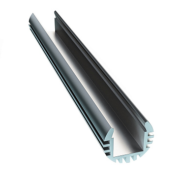 Профиль для светодиодной ленты Apeyron (P8-18) 2 м круглый анодированный алюминий комплект