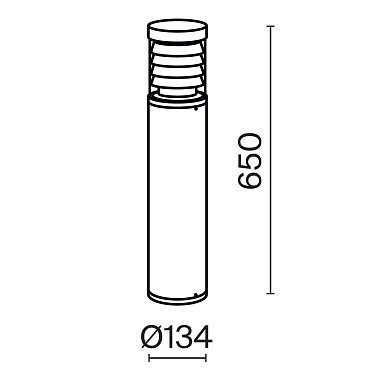 Ландшафтный светильник Outdoor O439FL-L12GF3K