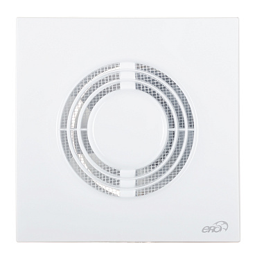 Вентилятор осевой Era Neo с обратным клапаном с антимоскитной сеткой 160х160 мм d100 мм белый