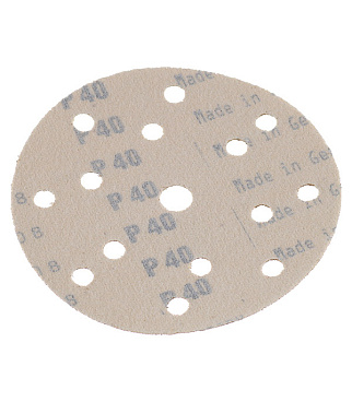 Диск шлифовальный Starcke d150 мм P40 на липучку перфорированный (5 шт.)