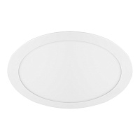 Светильник встраиваемый светодиодный белый 24 Вт 4000К IP20 Feron ДВО (28967)