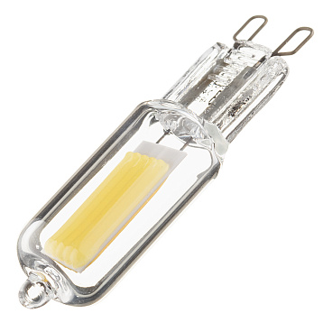 Лампа светодиодная Navigator G9 3 Вт 4000К нейтральный свет 220 В капсула заостренная (614908/61490)