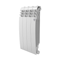 Радиатор биметаллический Royal Thermo BiLiner B 500 мм 4 секции 1" боковое подключение белый