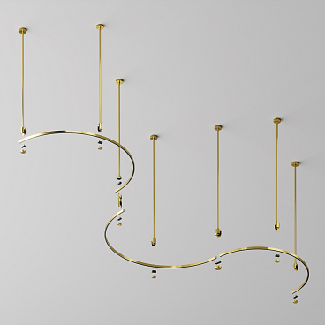 Шинопровод накладной/подвесной Technical TRX154-SR-D650-BS