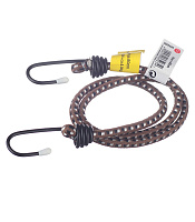 Веревка эластичная d7 мм 0,8 м с металлическими крюками