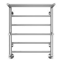 Полотенцесушитель водяной Terminus Анкона П6 600х500 мм с полкой хром